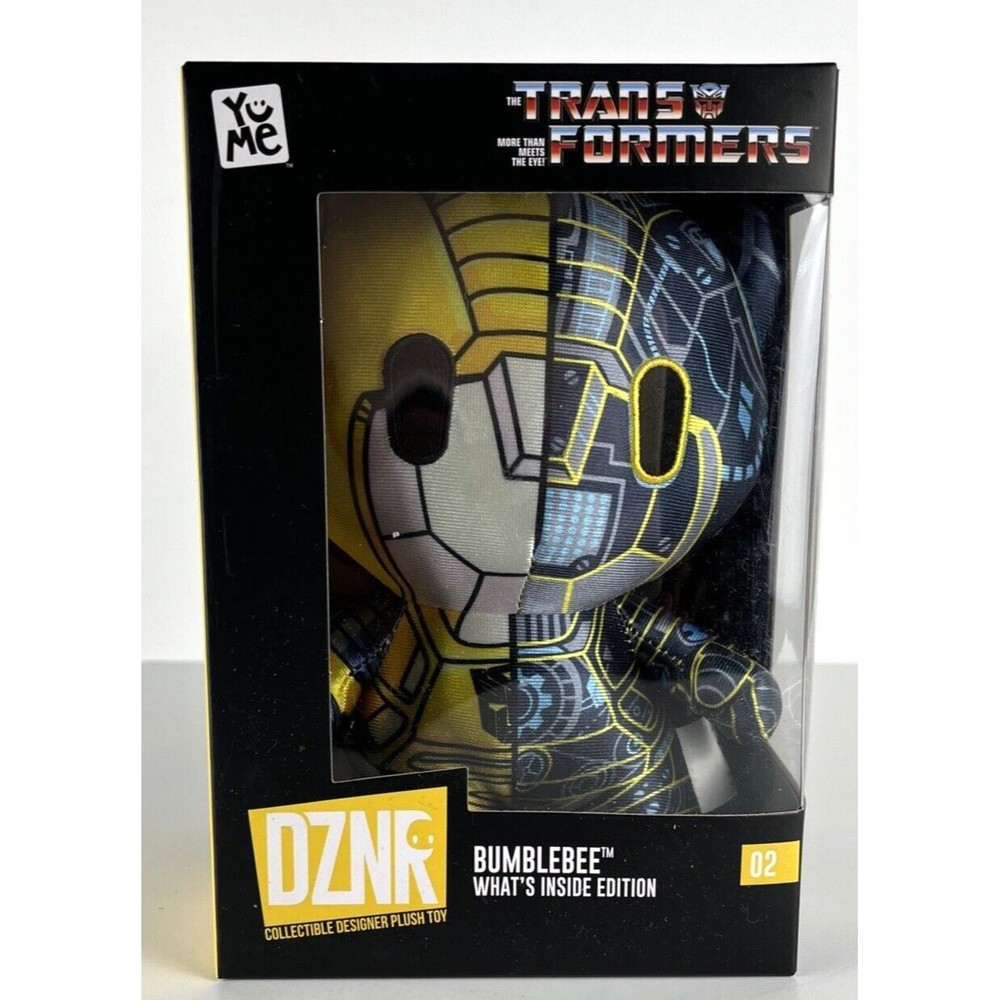 Transformers DZNR Designer Plush Toy BumbleBee What's Inside Edition 02 YuMe